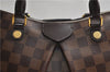 Authentic Louis Vuitton Damier Sienna PM 2Way Shoulder Hand Bag N41545 LV 2944E