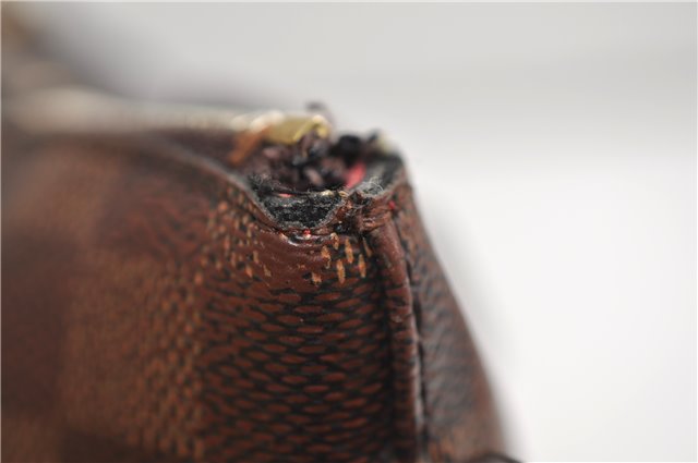 Authentic Louis Vuitton Damier Sienna PM 2Way Shoulder Hand Bag N41545 LV 2944E