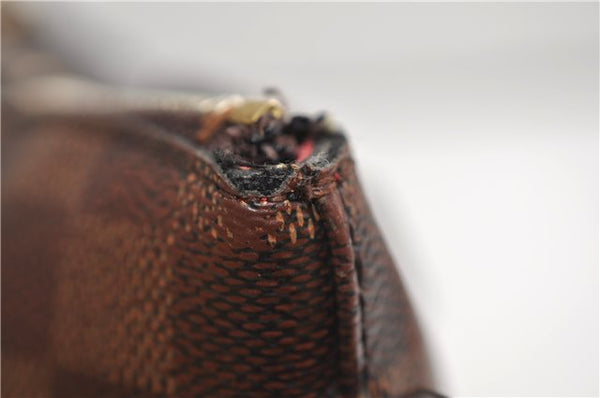 Authentic Louis Vuitton Damier Sienna PM 2Way Shoulder Hand Bag N41545 LV 2944E