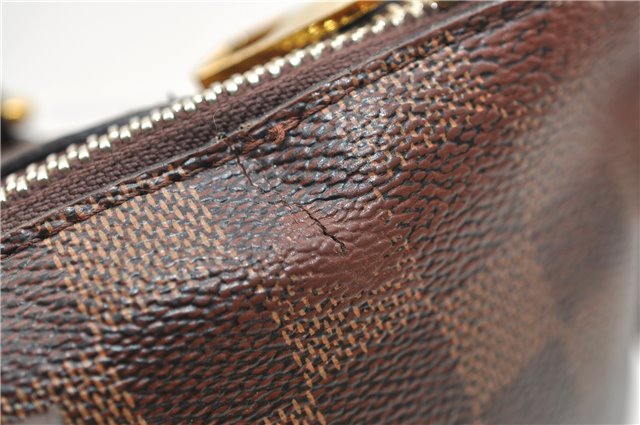 Authentic Louis Vuitton Damier Sienna PM 2Way Shoulder Hand Bag N41545 LV 2944E