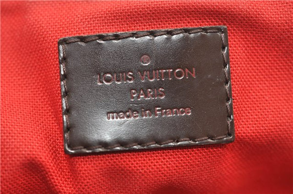 Authentic Louis Vuitton Damier Sienna PM 2Way Shoulder Hand Bag N41545 LV 2944E