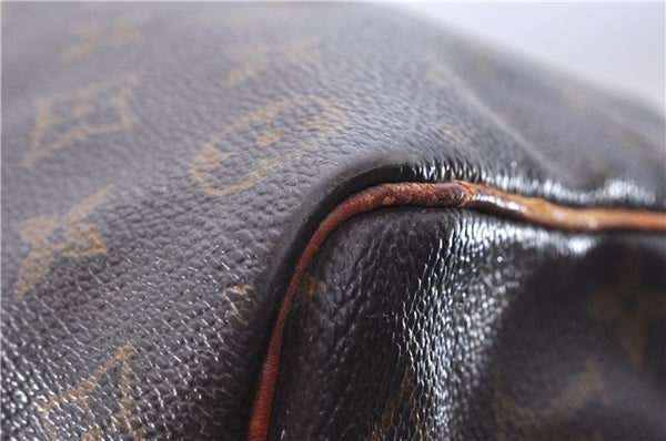 Authentic Louis Vuitton Monogram Keepall Bandouliere 50 M41416 Boston Bag 2945E