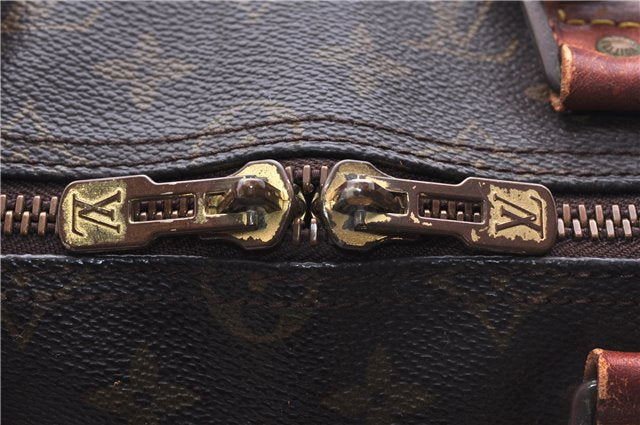 Authentic Louis Vuitton Monogram Keepall Bandouliere 50 M41416 Boston Bag 2945E