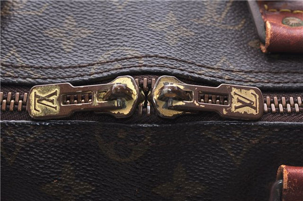 Authentic Louis Vuitton Monogram Keepall Bandouliere 50 M41416 Boston Bag 2945E
