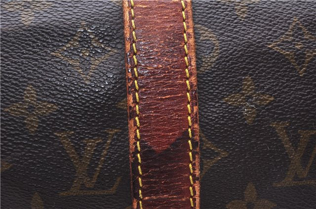 Authentic Louis Vuitton Monogram Keepall Bandouliere 50 M41416 Boston Bag 2945E