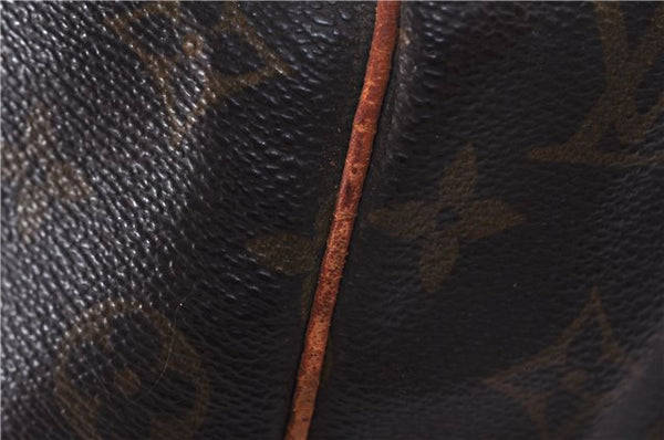 Authentic Louis Vuitton Monogram Keepall Bandouliere 50 M41416 Boston Bag 2945E