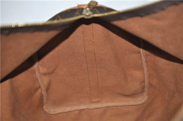 Authentic Louis Vuitton Monogram Keepall Bandouliere 50 M41416 Boston Bag 2945E