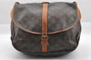 Authentic Louis Vuitton Monogram Saumur 35 Shoulder Cross Bag M42254 LV 2945I