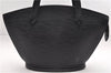 Authentic Louis Vuitton Epi Saint Jacques Hand Bag Purse Black M52272 LV 2946E