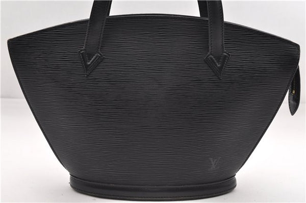 Authentic Louis Vuitton Epi Saint Jacques Hand Bag Purse Black M52272 LV 2946E