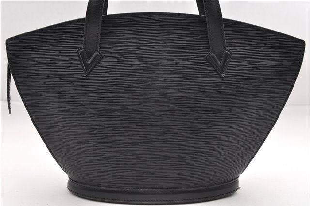 Authentic Louis Vuitton Epi Saint Jacques Hand Bag Purse Black M52272 LV 2946E