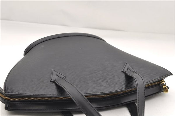 Authentic Louis Vuitton Epi Saint Jacques Hand Bag Purse Black M52272 LV 2946E