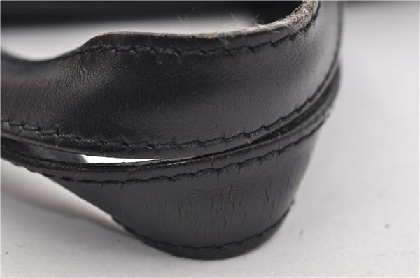 Authentic Louis Vuitton Epi Saint Jacques Hand Bag Purse Black M52272 LV 2946E