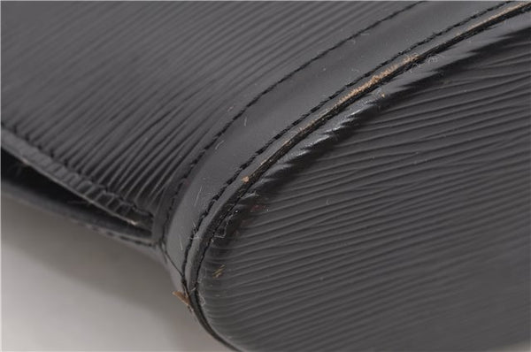 Authentic Louis Vuitton Epi Saint Jacques Hand Bag Purse Black M52272 LV 2946E