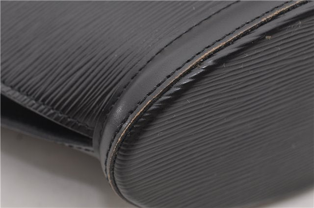 Authentic Louis Vuitton Epi Saint Jacques Hand Bag Purse Black M52272 LV 2946E