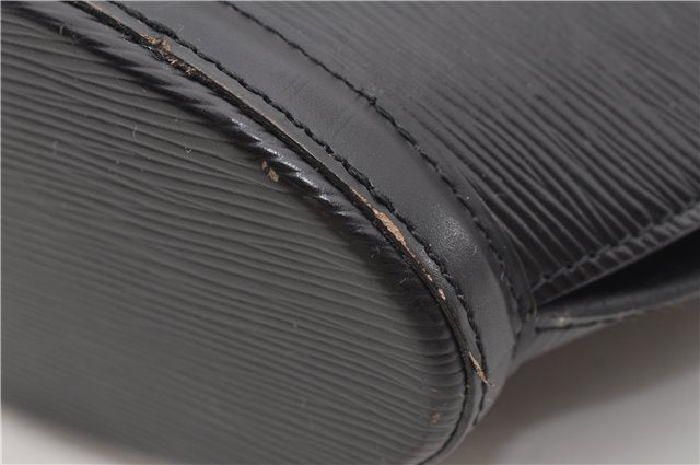 Authentic Louis Vuitton Epi Saint Jacques Hand Bag Purse Black M52272 LV 2946E