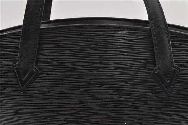 Authentic Louis Vuitton Epi Saint Jacques Hand Bag Purse Black M52272 LV 2946E