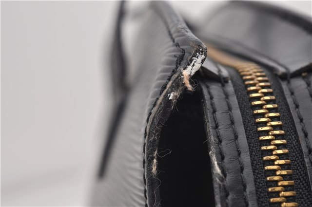 Authentic Louis Vuitton Epi Saint Jacques Hand Bag Purse Black M52272 LV 2946E