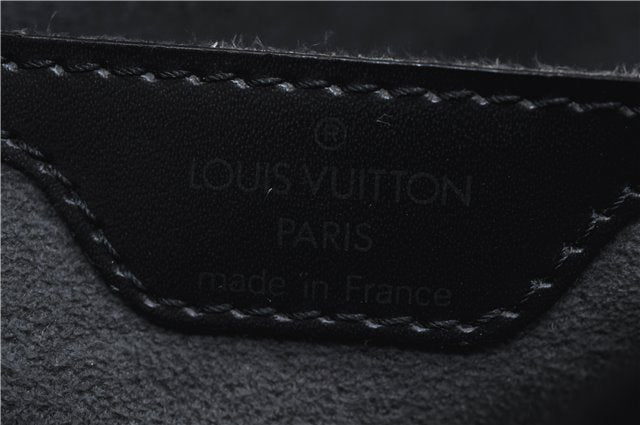 Authentic Louis Vuitton Epi Saint Jacques Hand Bag Purse Black M52272 LV 2946E