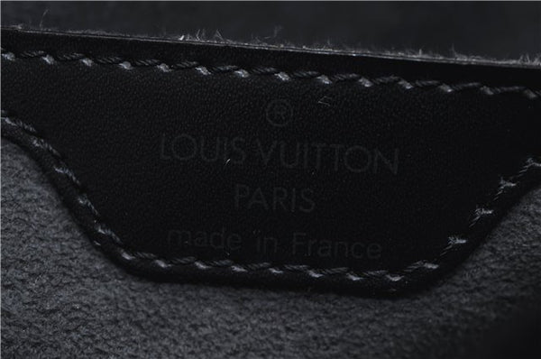 Authentic Louis Vuitton Epi Saint Jacques Hand Bag Purse Black M52272 LV 2946E