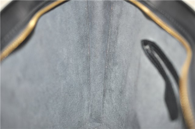 Authentic Louis Vuitton Epi Saint Jacques Hand Bag Purse Black M52272 LV 2946E