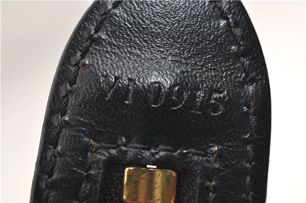Authentic Louis Vuitton Epi Saint Jacques Hand Bag Purse Black M52272 LV 2946E