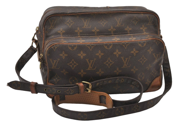 Authentic Louis Vuitton Monogram Nile Shoulder Cross Body Bag M45244 Junk 2946I