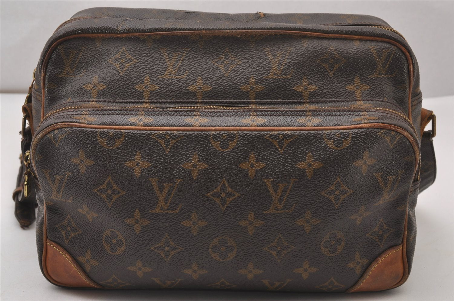 Authentic Louis Vuitton Monogram Nile Shoulder Cross Body Bag M45244 Junk 2946I