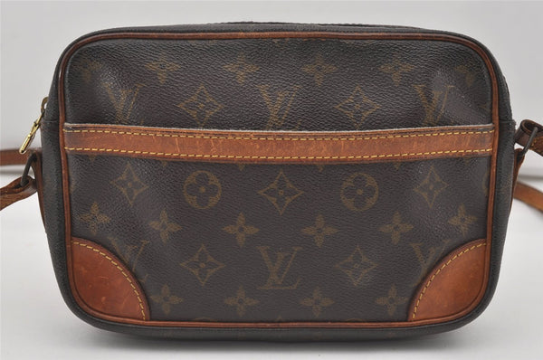 Authentic Louis Vuitton Monogram Trocadero 23 Shoulder Cross Bag M51276 LV 2947I