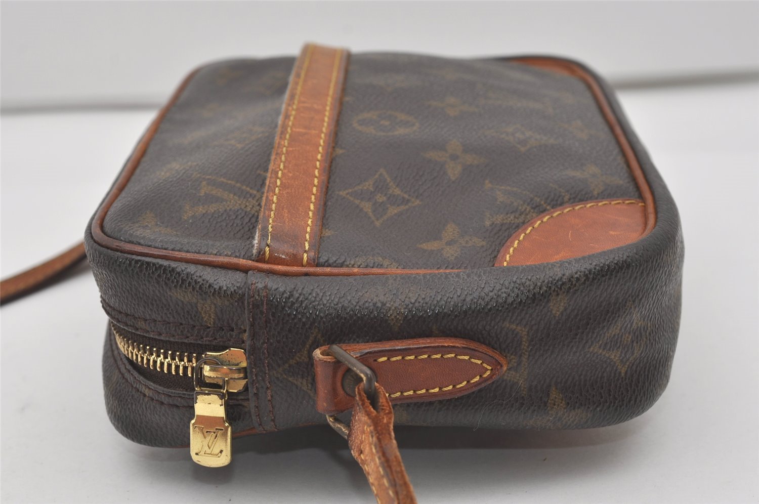 Authentic Louis Vuitton Monogram Trocadero 23 Shoulder Cross Bag M51276 LV 2947I