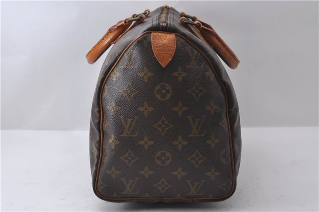 Authentic Louis Vuitton Monogram Speedy 30 Hand Bag M41526 LV 2948D