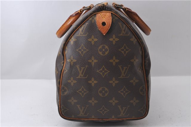 Authentic Louis Vuitton Monogram Speedy 30 Hand Bag M41526 LV 2948D