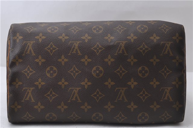 Authentic Louis Vuitton Monogram Speedy 30 Hand Bag M41526 LV 2948D