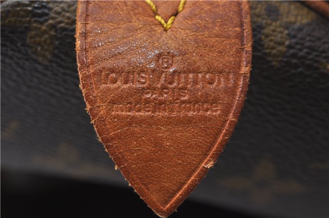 Authentic Louis Vuitton Monogram Speedy 30 Hand Bag M41526 LV 2948D