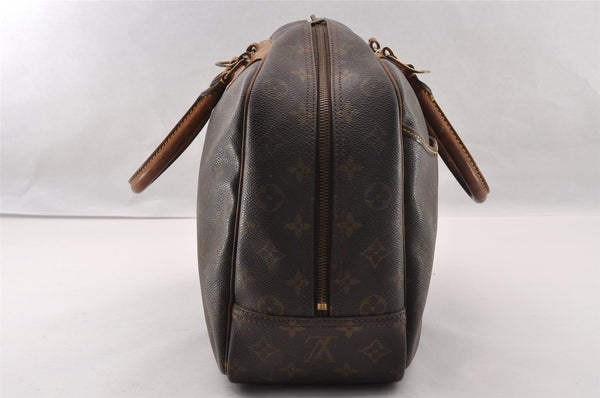 Authentic Louis Vuitton Monogram Deauville Hand Bag M47270 LV 2948I