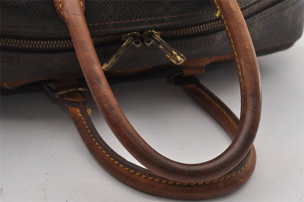 Authentic Louis Vuitton Monogram Deauville Hand Bag M47270 LV 2948I