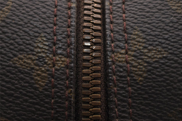 Authentic Louis Vuitton Monogram Deauville Hand Bag M47270 LV 2948I