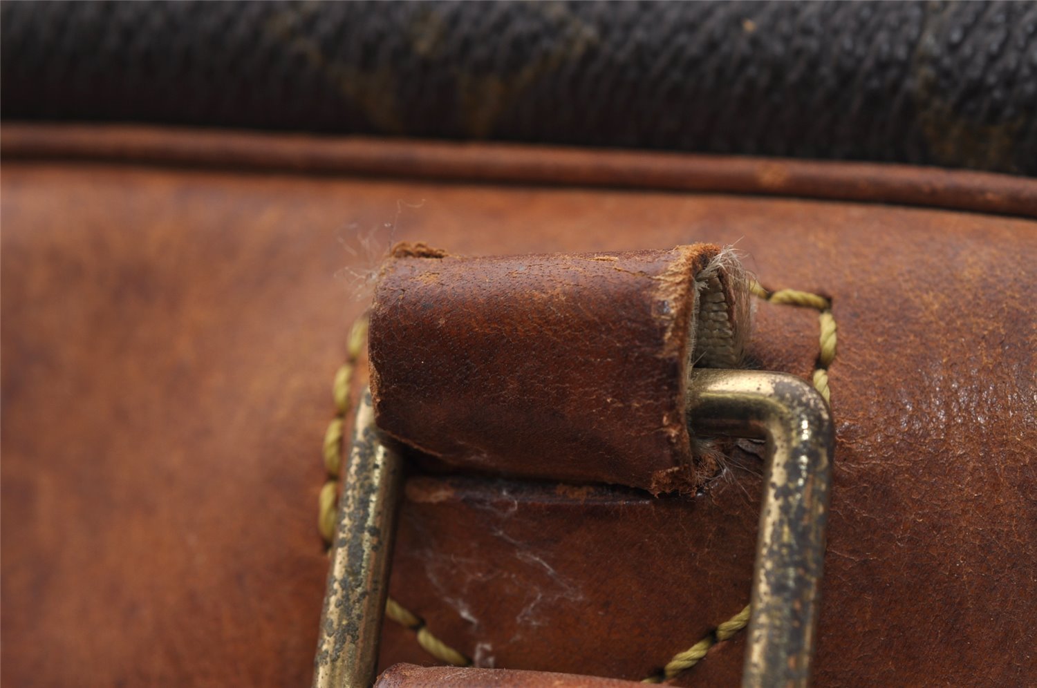 Authentic Louis Vuitton Monogram Deauville Hand Bag M47270 LV 2948I