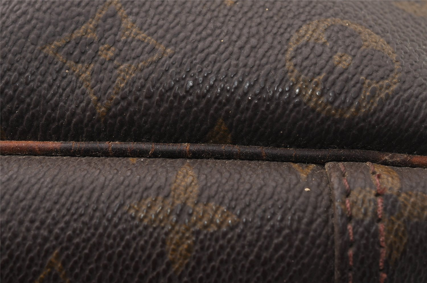 Authentic Louis Vuitton Monogram Deauville Hand Bag M47270 LV 2948I