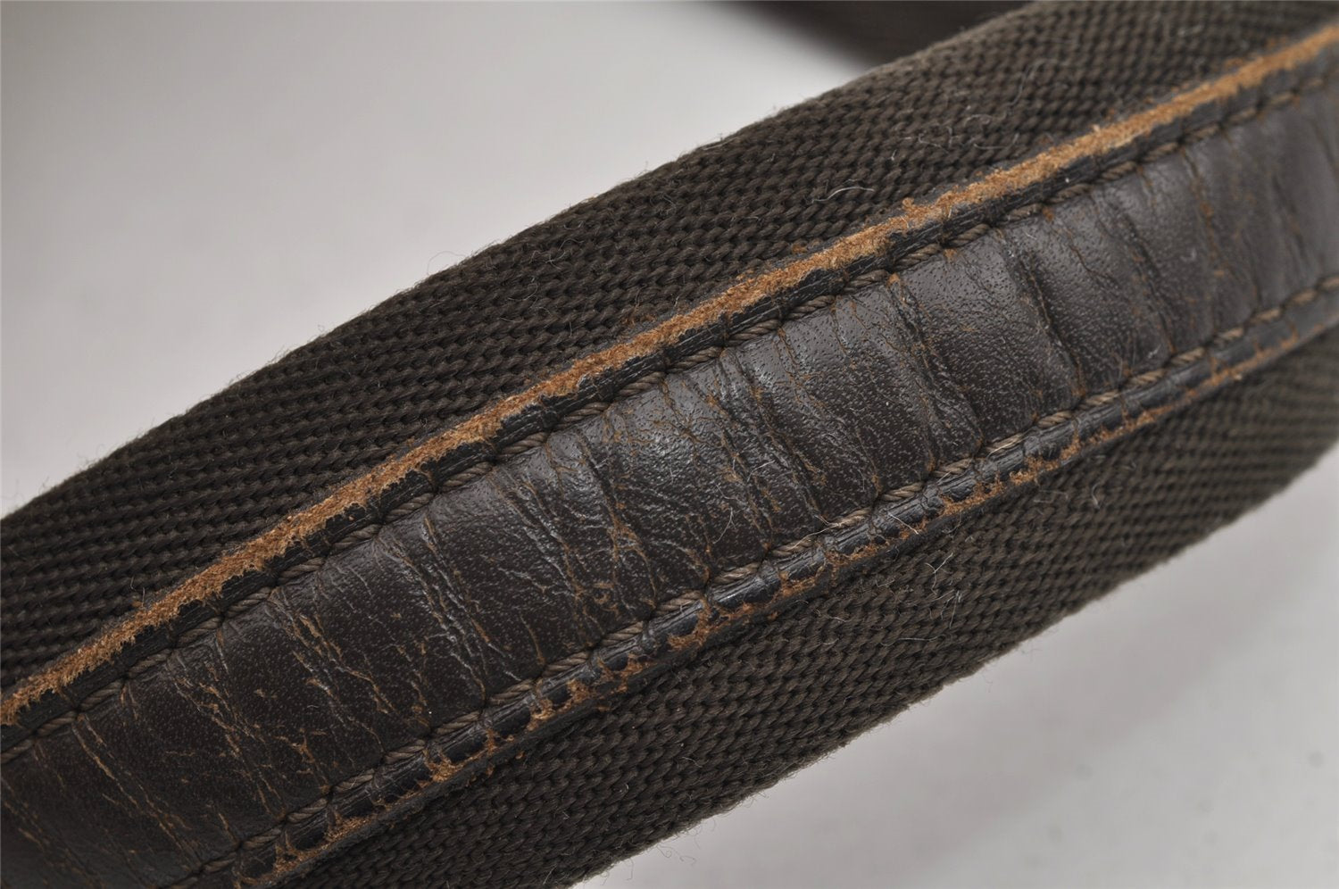 Auth Louis Vuitton Monogram Mini Josephine GM Hand Bag M92310 Khaki Beige 2949I