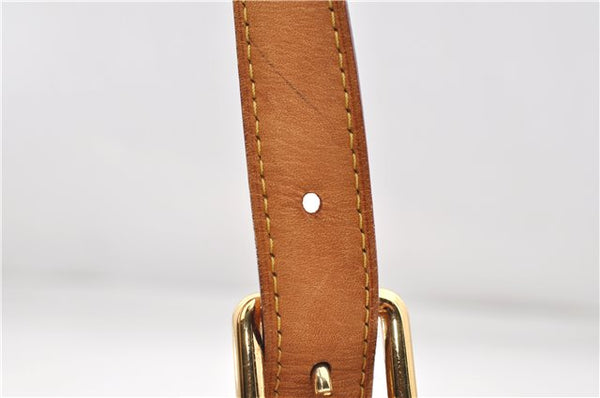 Authentic Louis Vuitton Damier Azur Hampstead MM Shoulder Tote Bag N51206 2950E