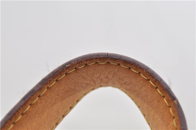 Authentic Louis Vuitton Damier Azur Hampstead MM Shoulder Tote Bag N51206 2950E