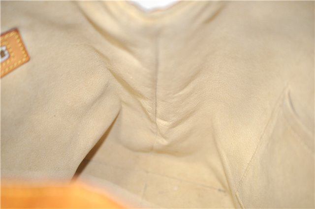 Authentic Louis Vuitton Damier Azur Hampstead MM Shoulder Tote Bag N51206 2950E