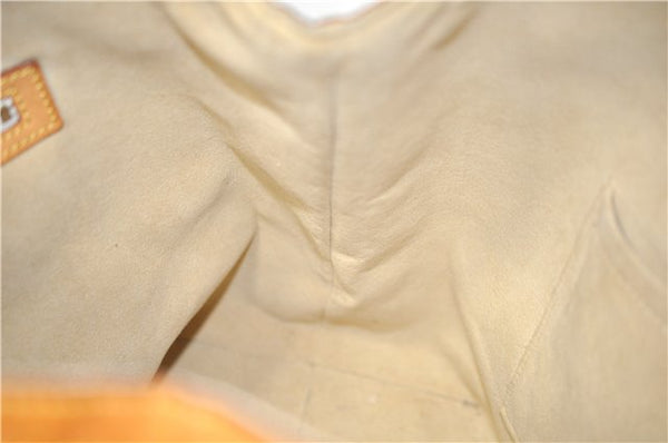 Authentic Louis Vuitton Damier Azur Hampstead MM Shoulder Tote Bag N51206 2950E