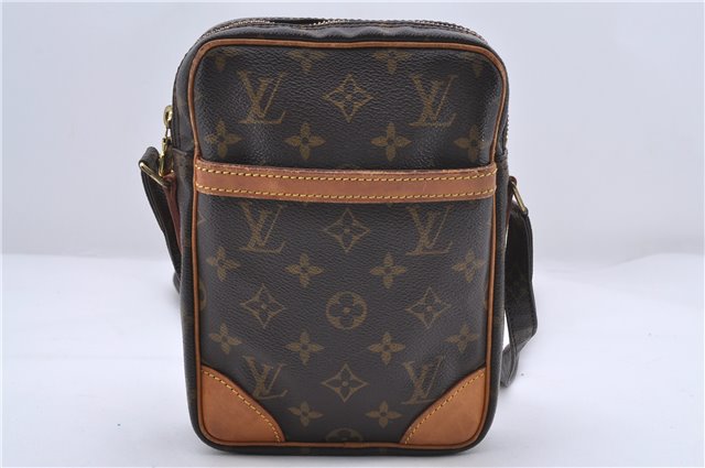 Authentic Louis Vuitton Monogram Danube Shoulder Cross Body Bag M45266 LV 2951D