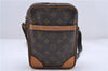 Authentic Louis Vuitton Monogram Danube Shoulder Cross Body Bag M45266 LV 2951D