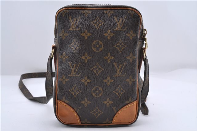 Authentic Louis Vuitton Monogram Danube Shoulder Cross Body Bag M45266 LV 2951D
