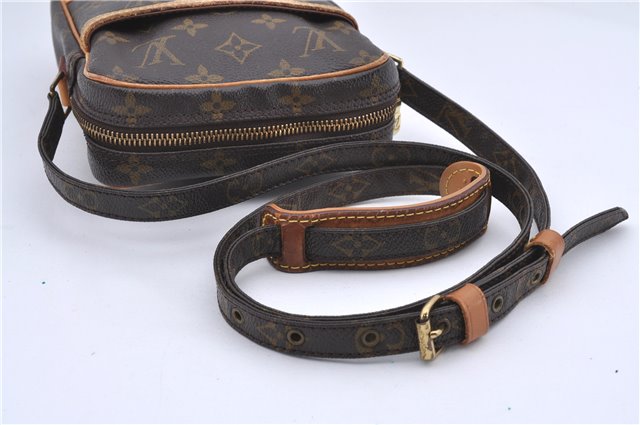 Authentic Louis Vuitton Monogram Danube Shoulder Cross Body Bag M45266 LV 2951D