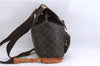 Authentic Louis Vuitton Monogram Montsouris GM Backpack M51135 LV 2951E