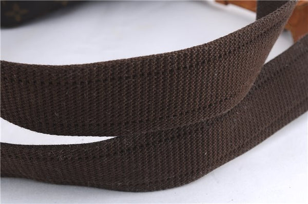 Authentic Louis Vuitton Monogram Montsouris GM Backpack M51135 LV 2951E